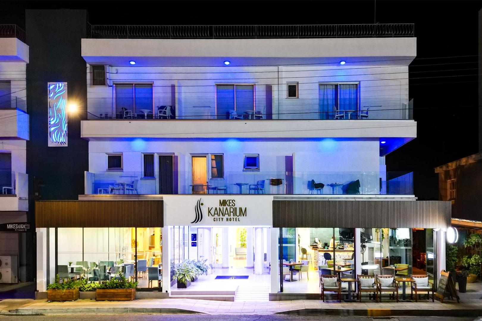 Mikes Kanarium City Hotel 拉纳卡 外观 照片